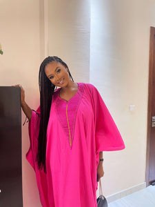 Pink Licia Kaftan